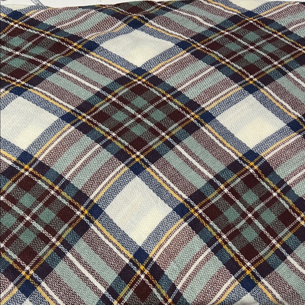 Plaid Patterned Blanket Scarf
